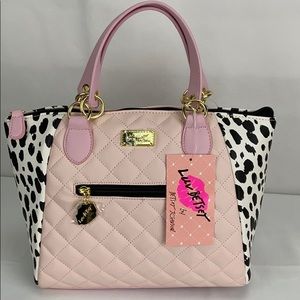 cow print handbag